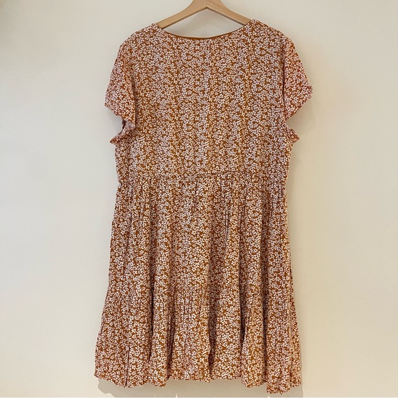 Floral mini dress - Picture 5 of 6